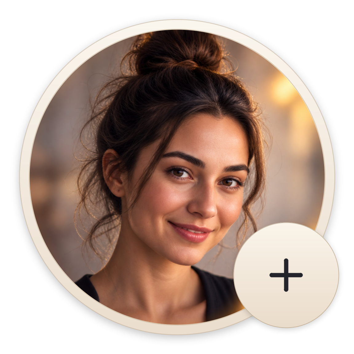 A portrait ready to use as a reference photo